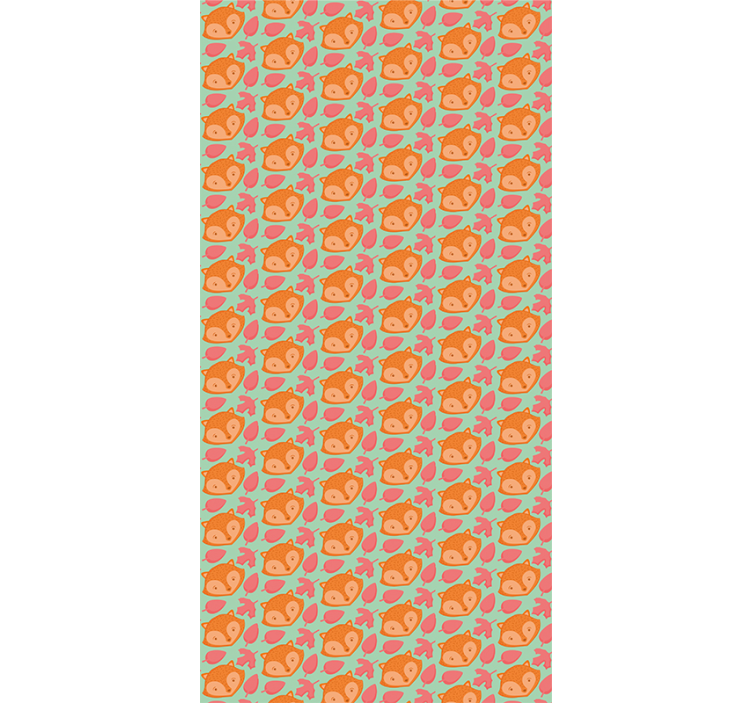 Tapete Tiere verspieltes fischmuster - TenStickers