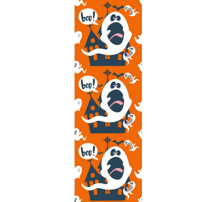 Halloween Tapete geister und spuk - TenStickers