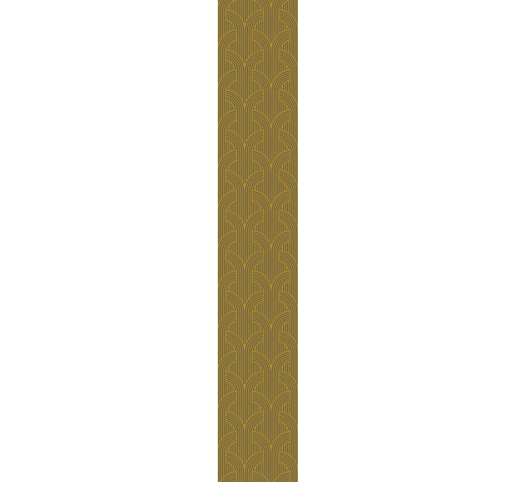 Tapete geometrisch abstrakte bogenmuster - TenStickers