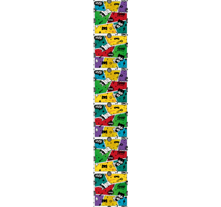 Tapete Kinderzimmer zeichentrickfiguren - TenStickers