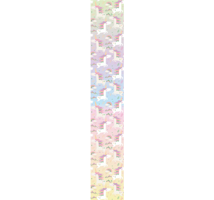 Tapete Tiere regenbogen-hintergrund - TenStickers