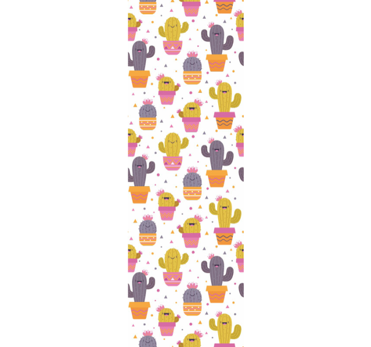 Tapete Kinderzimmer baby glücklicher kaktus - TenStickers