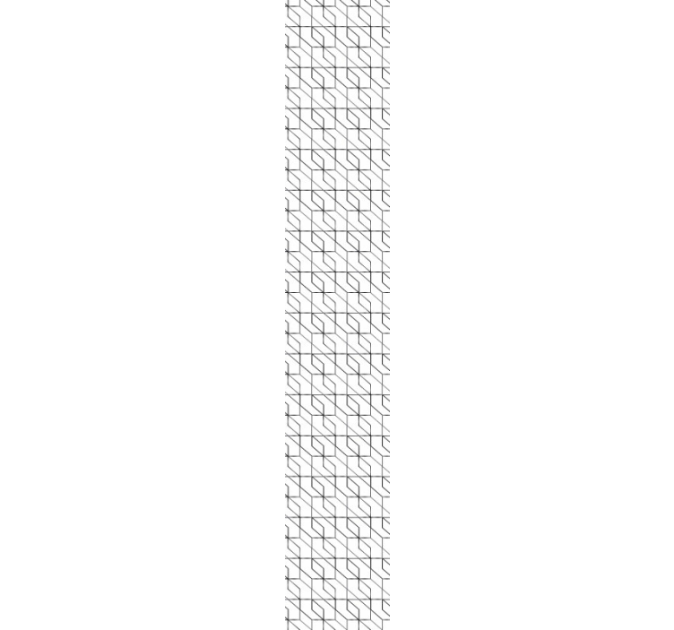 Tapete Wohnzimmer stilvolle linienführung - TenStickers