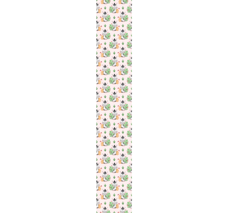 Tapete baby im zebra muster - TenStickers