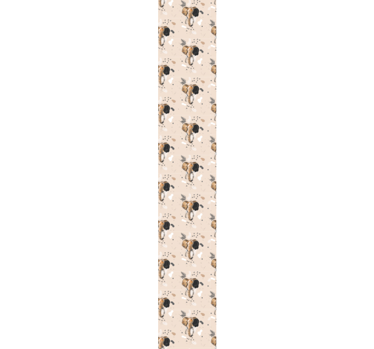 Elefanten Tapete elefantenmotivmuster - TenStickers