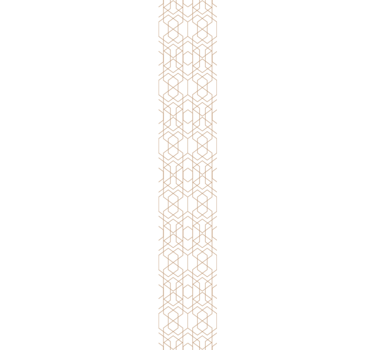 Tapete geometrisch geometrische harmonie - TenStickers