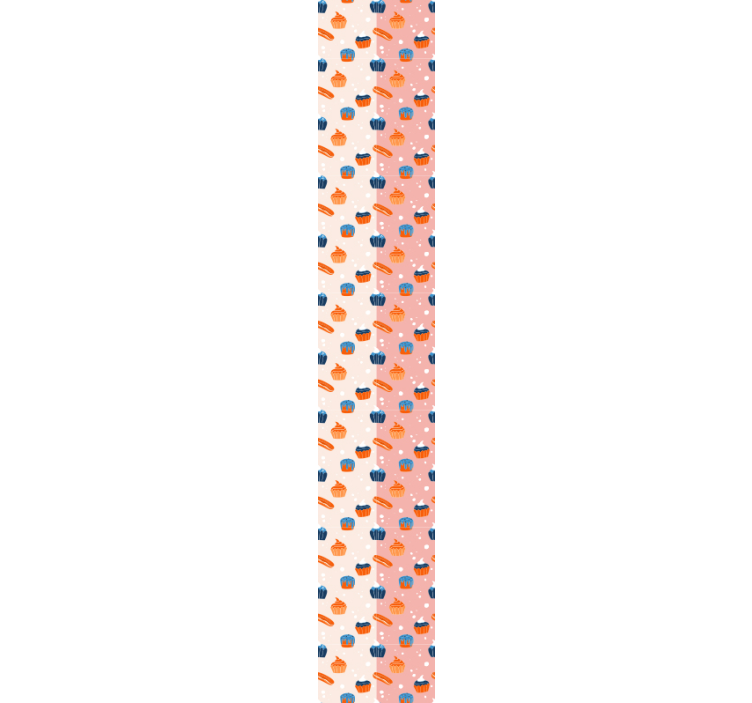 Tapete Küche süße leckereien motiv - TenStickers