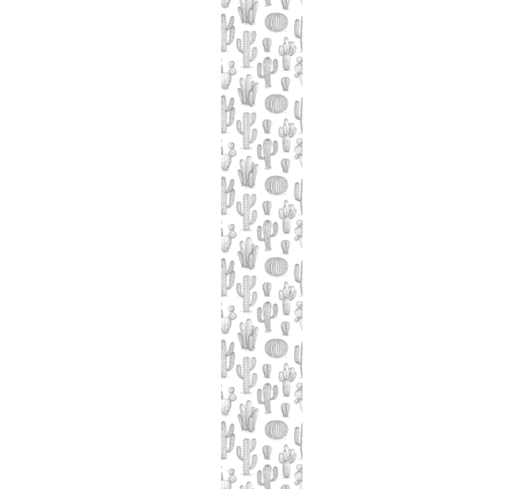 Tapete Natur kaktus-muster - TenStickers