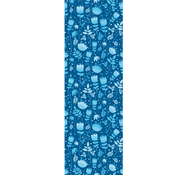 Tapete florale ornamente im floralen mustermuster - TenStickers