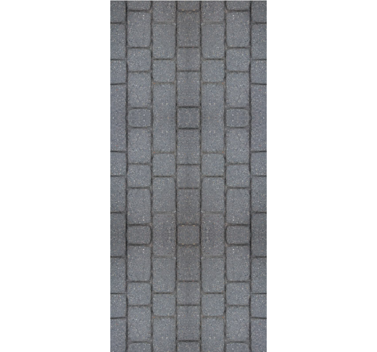 Ziegel tapete mit strukturiertem mauerwerk - TenStickers