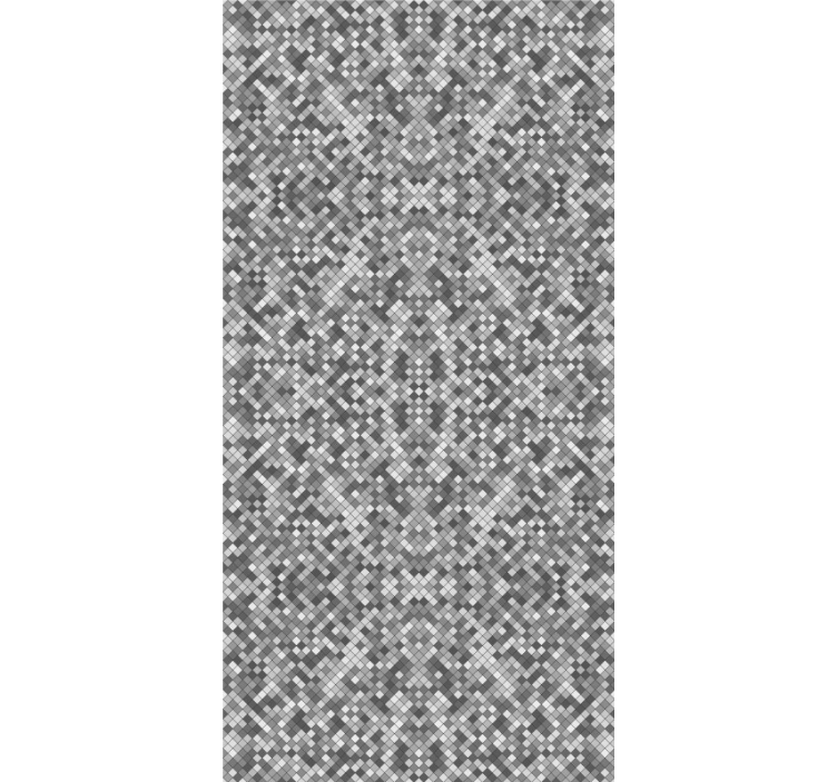 Tapete geometrisch fischgräten-illusion - TenStickers