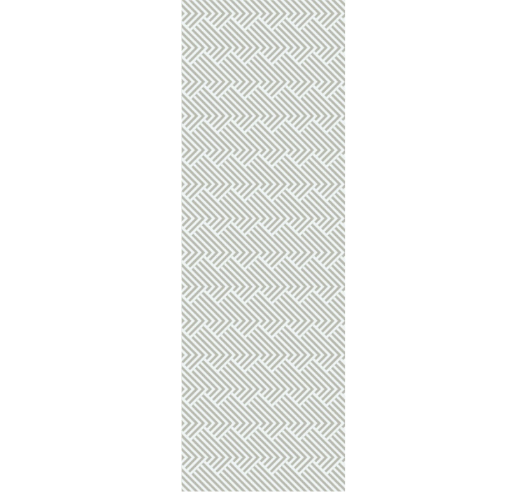 Geometrische tapete fischgrät eleganz - TenStickers