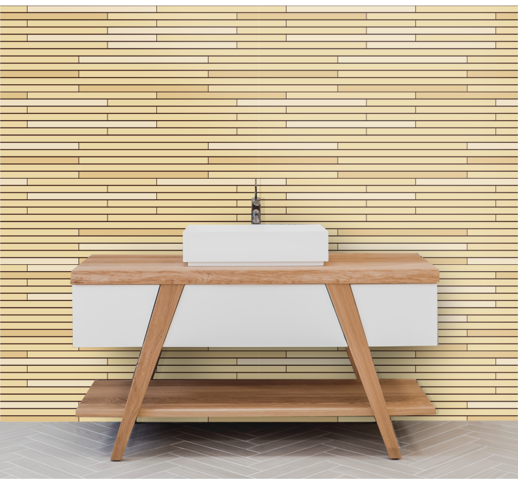 Ziegel Tapete ziegelmotiv - TenStickers