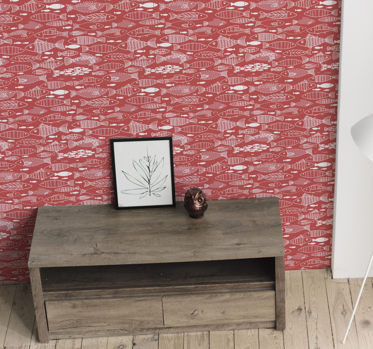 Tapete Fische Viele Fische unter dem Meer - TenStickers