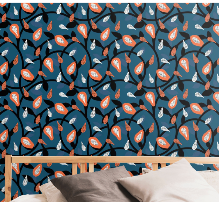 Fototapete wald mit natur inspiriertem motiv - TenStickers