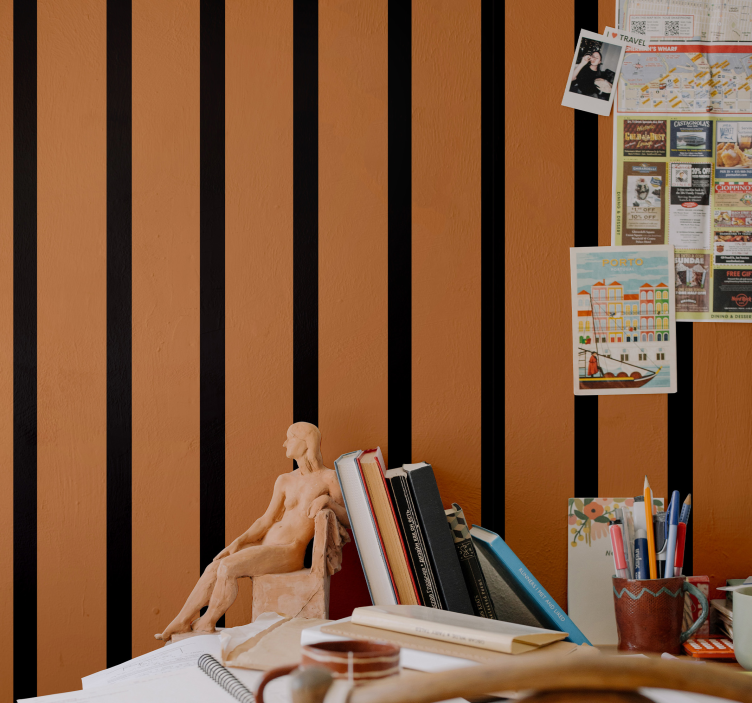 Tapete gestreift streifendesign - TenStickers