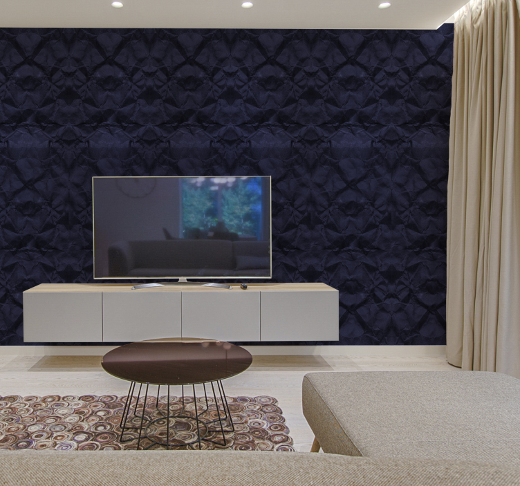 Muster Tapete geometrisch strukturierte oberfläche - TenStickers