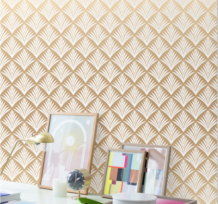 Ornament Tapete elegantes gewölbtes detail - TenStickers