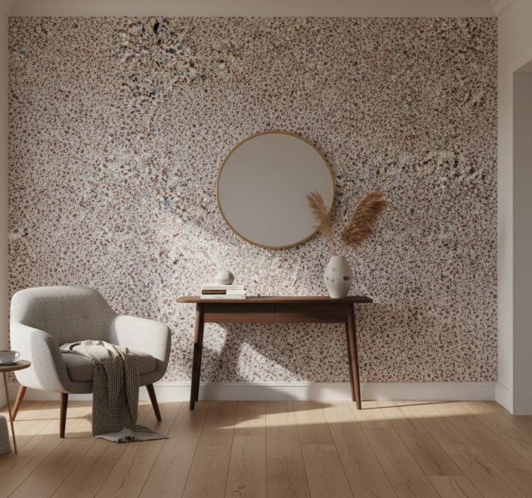 Steintapete granite mosaik - TenStickers