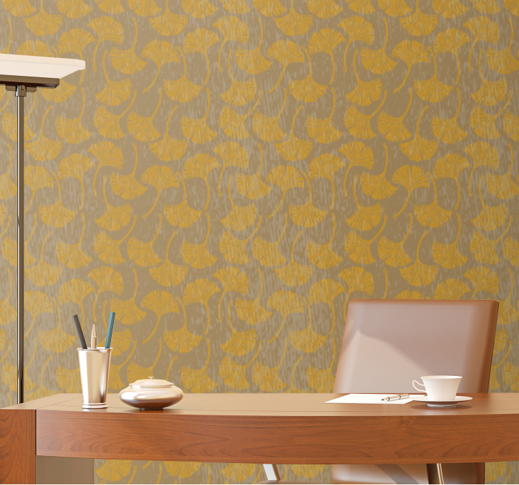 Tapete florale Ornamente aufwendige blumenmotive - TenStickers