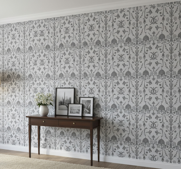 Tapete flur mit anmutigen botanischen arrangements - TenStickers