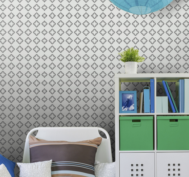 Tapete geometrisch geometrische formen eleganz - TenStickers