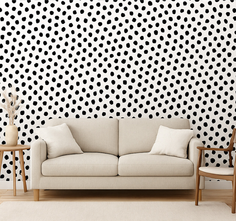 Tapete Hunde schwarz-weiße dalmatiner - TenStickers