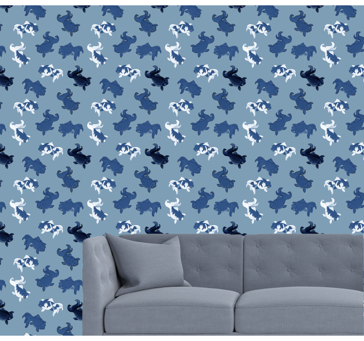 Tapete hunde verspielte vierbeiner - TenStickers