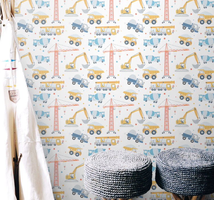 Tapete Kinderzimmer baumotive - TenStickers