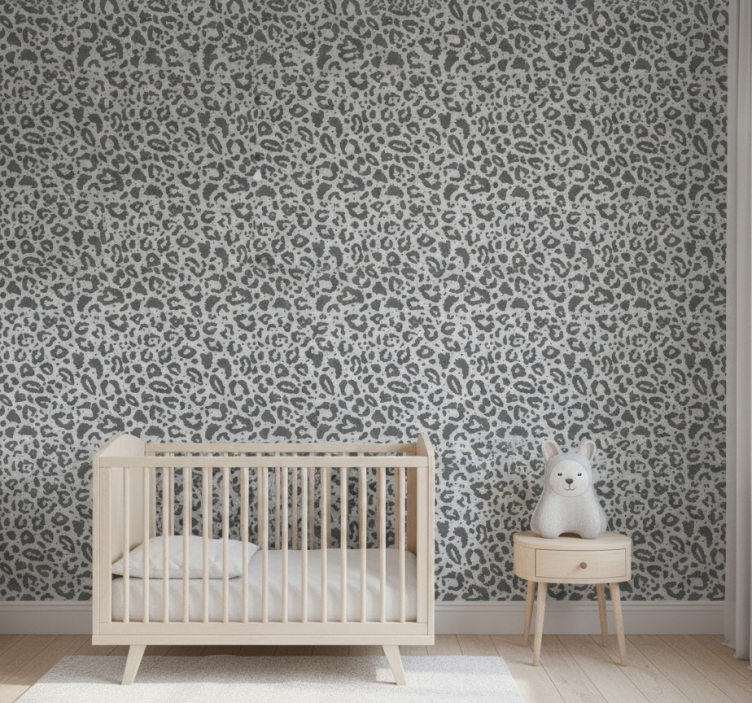 Tapete kinderzimmer leopardflecken muster - TenStickers