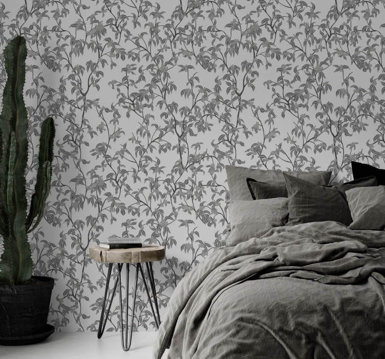 Fototapete Natur minimalistische Bäume - TenStickers