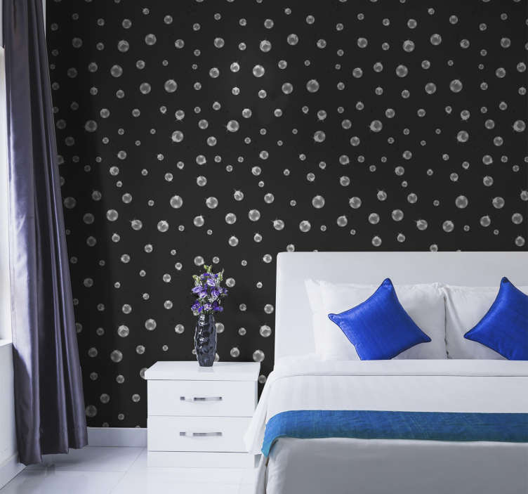 Tapete Kreise polka dot-ambiente - TenStickers