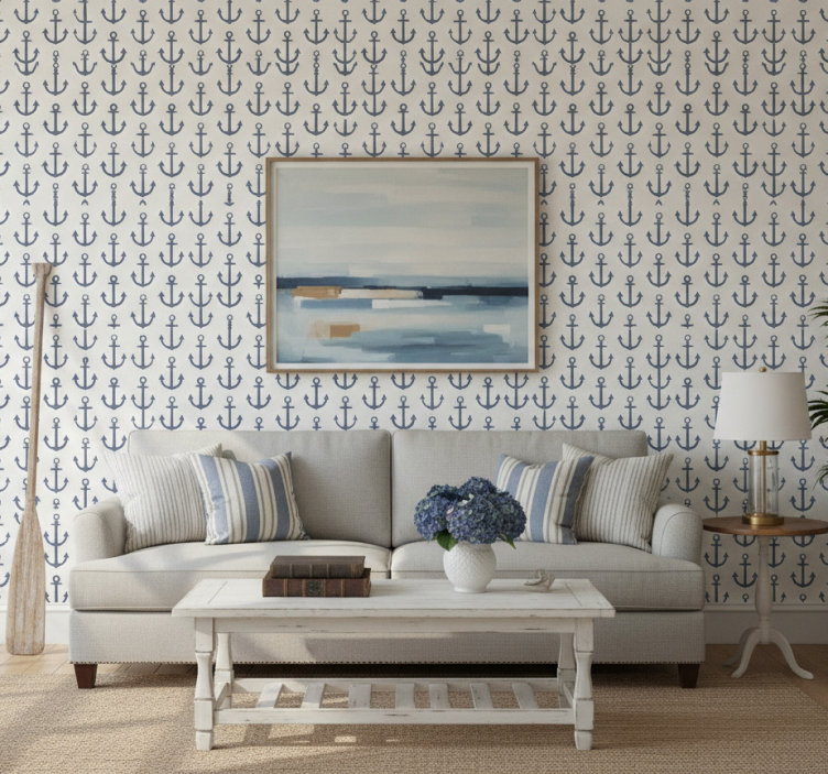 Tapete modern anker set im hampton stil - TenStickers