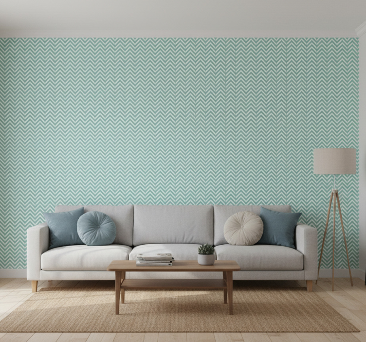 Tapete modern mit geometrischem pfeilmuster - TenStickers