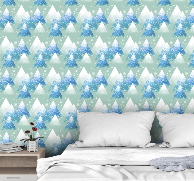 Tapete natur gebirgslandschaft - TenStickers