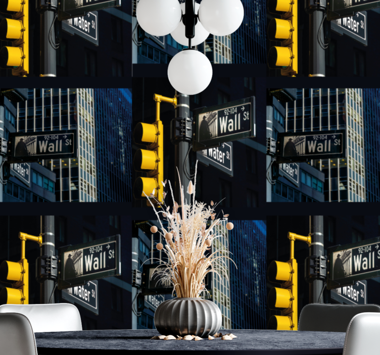 Tapete stadt urbaner schnittpunkt - TenStickers