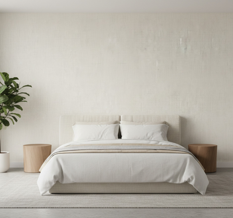 Tapete textur neutrale leinenstruktur - TenStickers