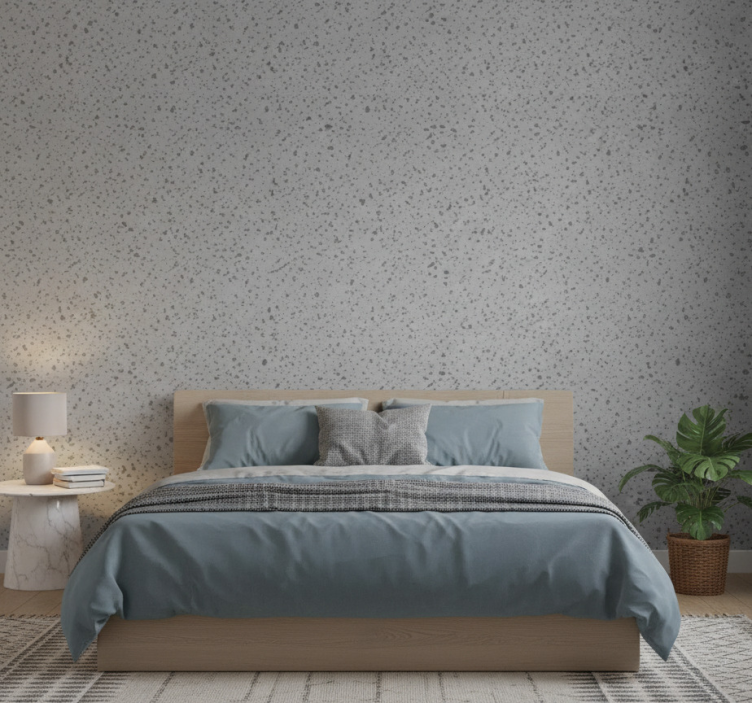 Tapete textur warmfarbiges terrazzo-muster - TenStickers