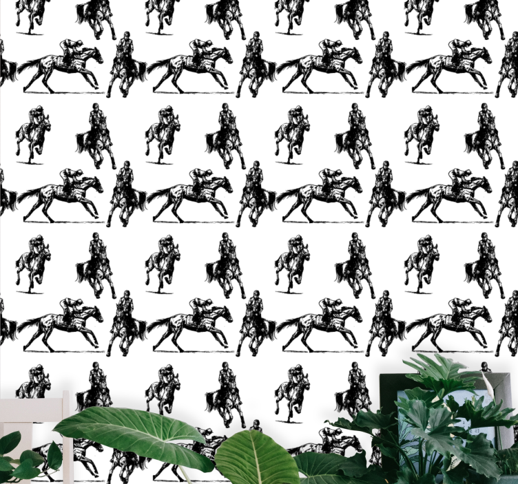 Tapete tiere im pferdemotiv - TenStickers