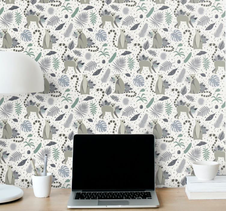 Tapete tiere safari tiermuster - TenStickers