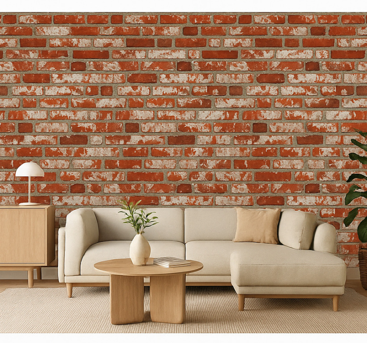 Tapete wohnzimmer 3d steinoptik tapete - TenStickers