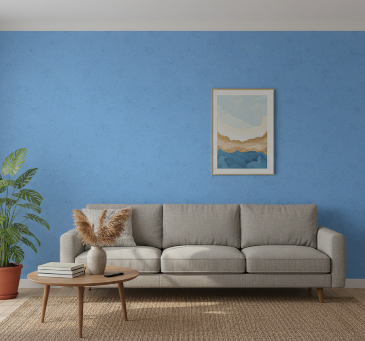 Tapete wohnzimmer botanisch inspirierte oberfläche - TenStickers