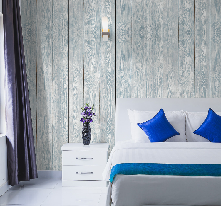 Tapete Holzoptik chic Wood Panel Effect - TenStickers