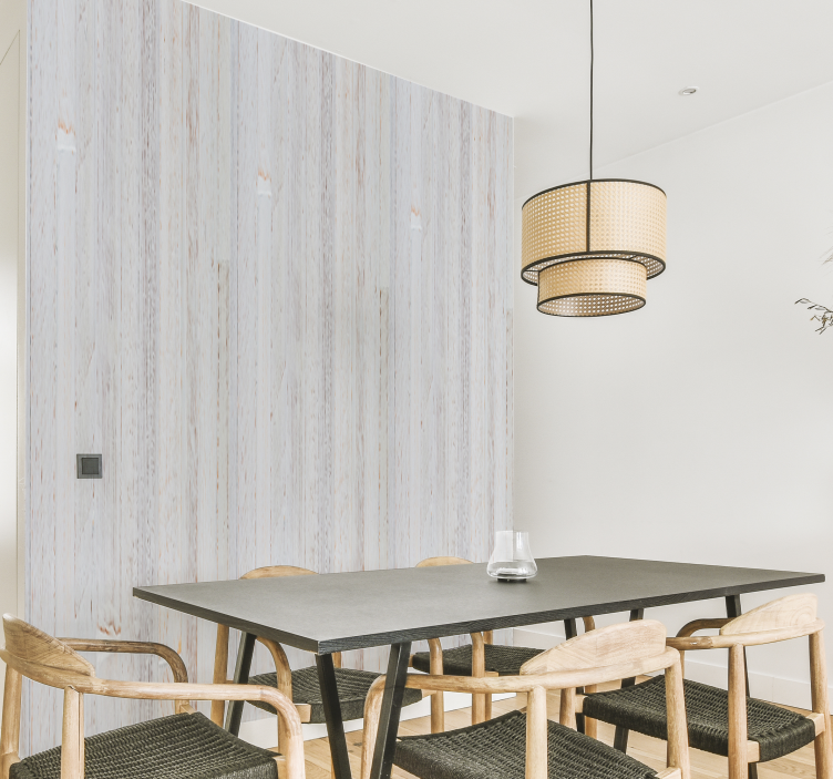 Tapete Holzoptik Graues elegantes holzmuster - TenStickers