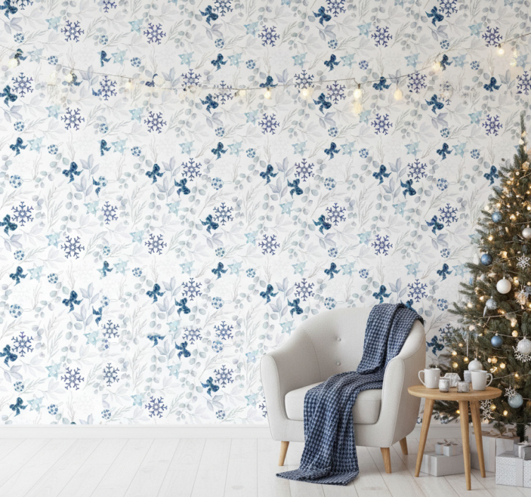 Weihnachtstapete für festliche stimmung - TenStickers