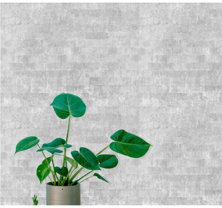 Ziegel Tapete ziegelimitat-finish - TenStickers