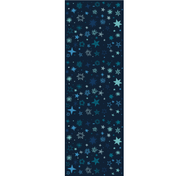 Tapete Sternenhimmel blaue nachtszene - TenStickers