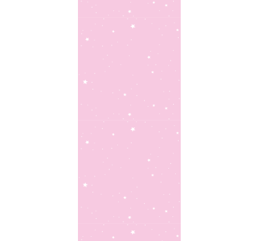 Tapete Sternenhimmel nacht rosa himmel - TenStickers