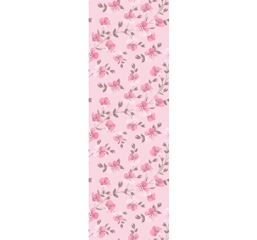 Blumentapete rosa blumenarrangement - TenStickers