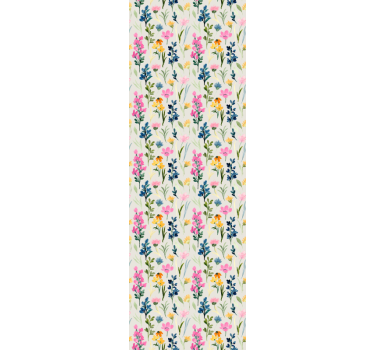 Blumentapete lebendige blumendarstellung - TenStickers